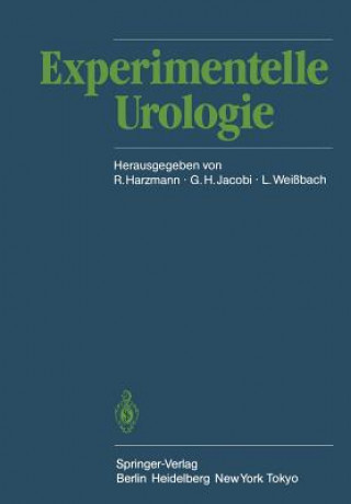 Książka Experimentelle Urologie Rolf Harzmann