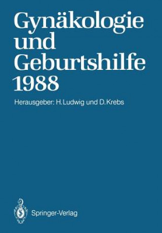 Kniha Gynakologie Und Geburtshilfe 1988 Hans Ludwig