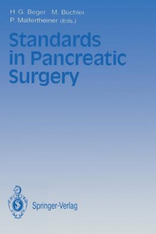 Kniha Standards in Pancreatic Surgery H.G. Beger