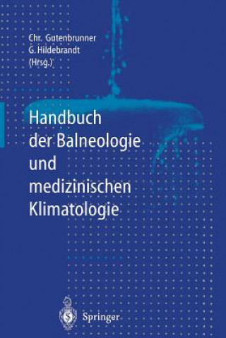 Book Handbuch der Balneologie und medizinischen Klimatologie Christian Gutenbrunner