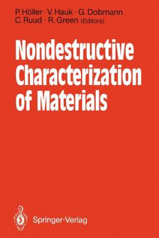 Kniha Nondestructive Characterization of Materials Paul Höller