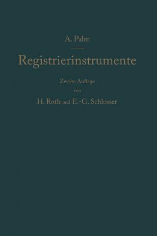 Könyv Registrierinstrumente Albert Palm