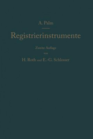 Książka Registrierinstrumente Albert Palm