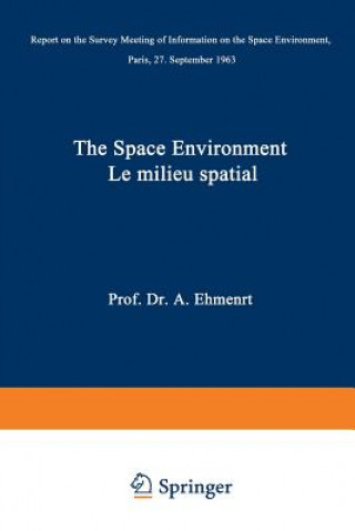 Carte Space Environment / Le Milieu Spatial Alfred Ehmert