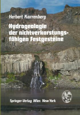 Kniha Hydrogeologie Der Nichtverkarstungsfahigen Festgesteine H. Karrenberg