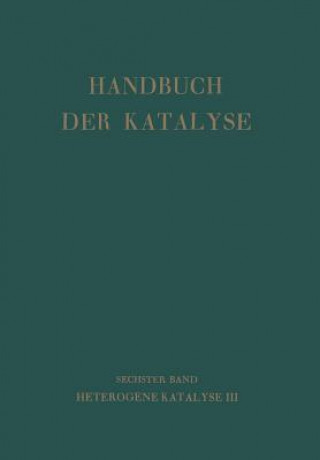 Buch Handbuch Der Katalyse G. -M. Schwab