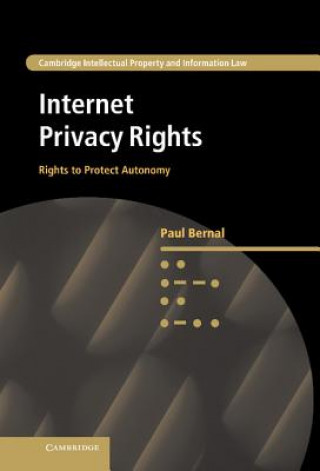 Buch Internet Privacy Rights Paul Bernal