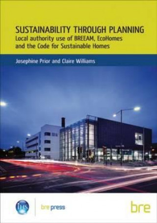 Livre Sustainability Through Planning Josephine Prior