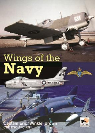 Książka Wings of the Navy Eric Winkle Brown