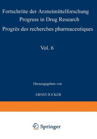 Carte Progress in Drug Research / Fortschritte der Arzneimittelforschung / Progres des recherches pharmaceutiques ROGRESS
