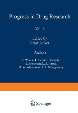 Kniha Fortschritte der Arzneimittelforschung / Progress in Drug Research / Progres des recherches pharmaceutiques UCKER
