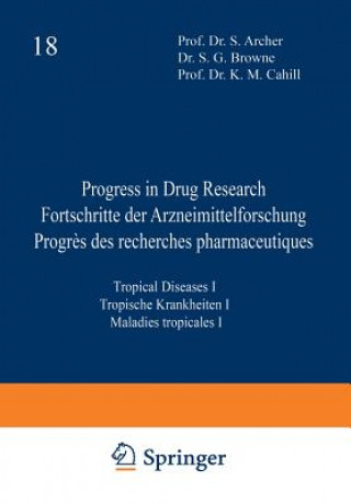 Książka Progress in Drug Research / Fortschritte der Arzneimittelforschung / Progres des recherches pharmaceutiques UCKER