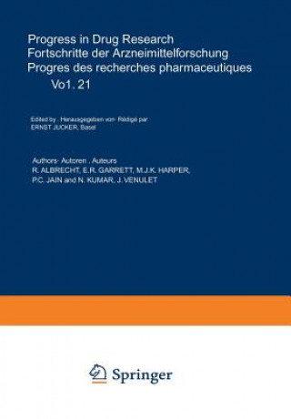 Kniha Progress in Drug Research / Fortschritte der Arzneimittelforschung / Progres des rechersches pharmaceutiques UCKER