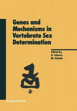 Kniha Genes and Mechanisms in Vertebrate Sex Determination Gerd Scherer