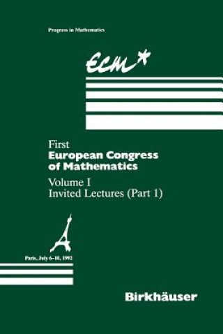 Könyv First European Congress of Mathematics Paris, July 6-10, 1992 Anthony Joseph
