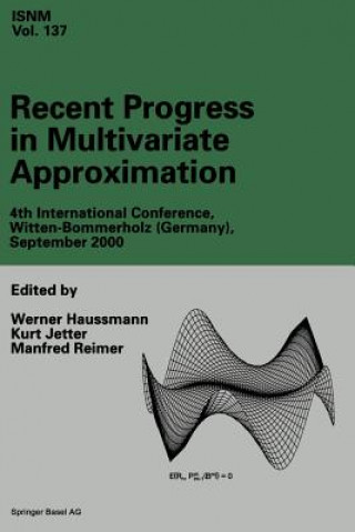 Buch Recent Progress in Multivariate Approximation Werner Haussmann