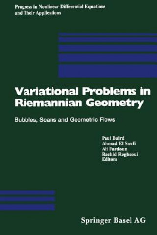 Könyv Variational Problems in Riemannian Geometry Paul Baird