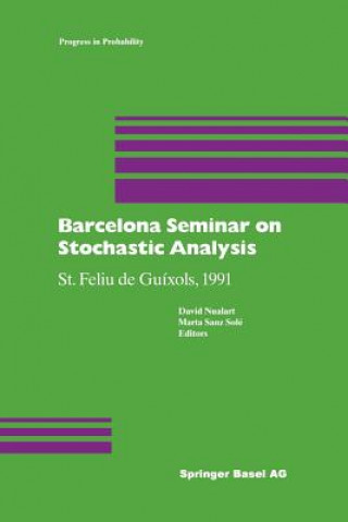 Könyv Barcelona Seminar on Stochastic Analysis ualart