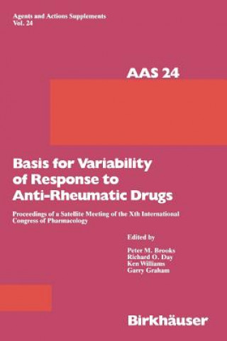 Könyv Basis for Variability of Response to Anti-Rheumatic Drugs P. Brooks