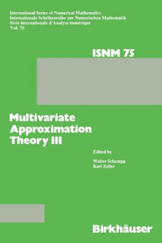 Kniha Multivariate Approximation Theory III CHEMPP