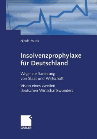 Książka Insolvenzprophylaxe Fur Deutschland Nicole Munk