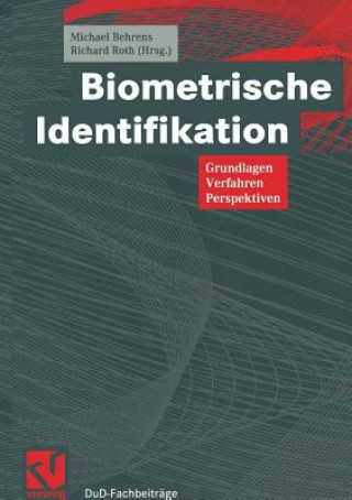 Book Biometrische Identifikation Behrens Michael