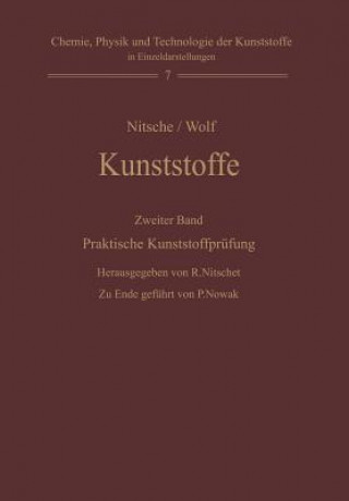 Kniha Kunststoffe. Struktur, Physikalisches Verhalten Und Pr fung Paul Nowak