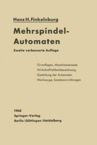 Carte Mehrspindel-Automaten Hans H. Finkelnburg