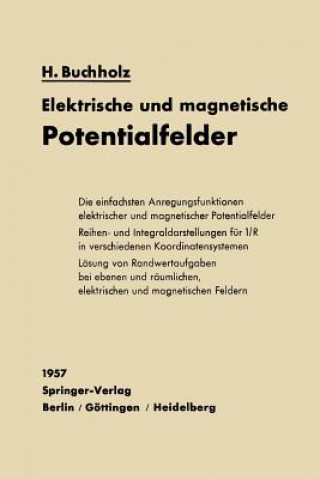 Könyv Elektrische Und Magnetische Potentialfelder Herbert Buchholz