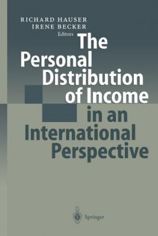 Libro Personal Distribution of Income in an International Perspective Richard Hauser