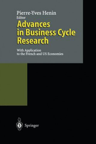 Kniha Advances in Business Cycle Research Pierre-Yves Henin