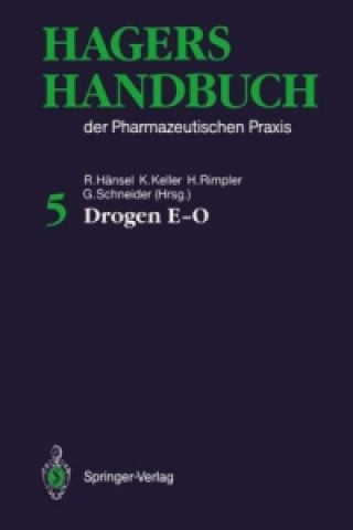 Carte Hagers Handbuch der Pharmazeutischen Praxis Rudolf Hänsel