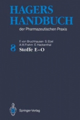 Книга Hagers Handbuch der Pharmazeutischen Praxis Franz v. Bruchhausen