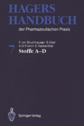 Carte Hagers Handbuch der Pharmazeutischen Praxis F.v. Bruchhausen