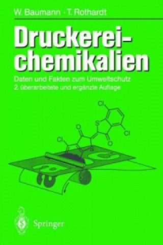 Książka Druckerei-chemikalien Werner Baumann