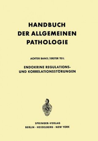 Kniha Endokrine Regulations- Und Korrelationsstoerungen Gerhard Seifert