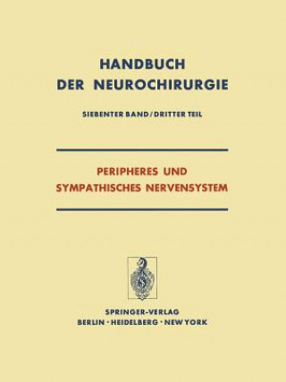 Kniha Peripheres Und Sympathisches Nervensystem W. Krücke