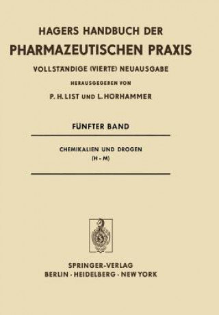 Livre Chemikalien Und Drogen (H-M) 