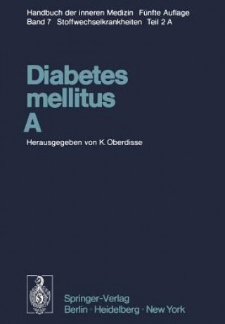 Kniha Diabetes Mellitus - A 