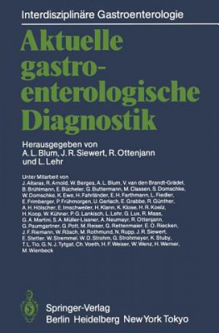 Książka Aktuelle Gastroenterologische Diagnostik Andre L. Blum