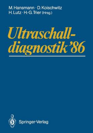 Carte Ultraschalldiagnostik '86 Manfred Hansmann