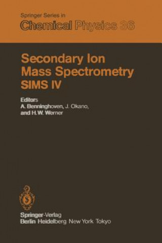 Książka Secondary Ion Mass Spectrometry SIMS IV A. Benninghoven