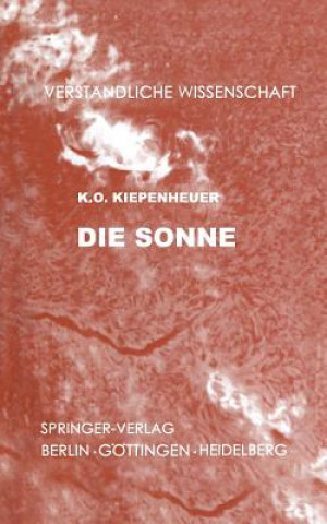 Kniha Sonne K.O. Kiepenheuer