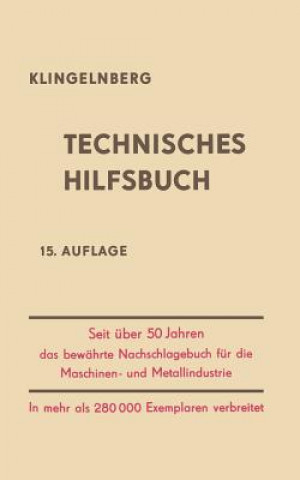 Книга Klingelnberg Technisches Hilfsbuch W. Ferdinand Klingelnberg