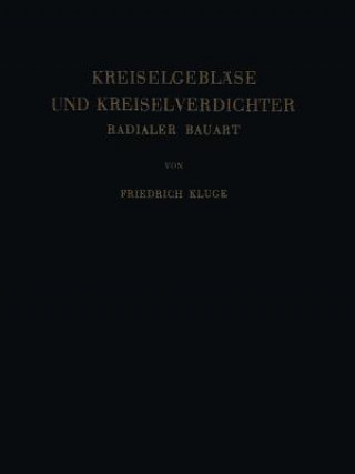 Carte Kreiselgeblase Und Kreiselverdichter Friedrich Kluge