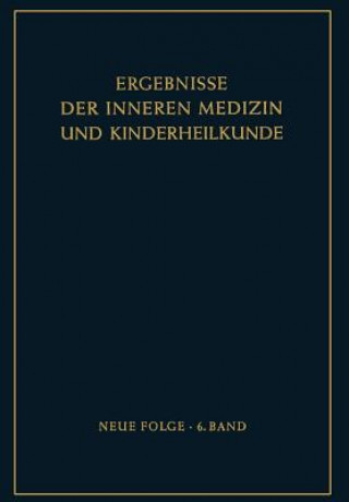 Kniha Ergebnisse Der Inneren Medizin Und Kinderheilkunde L. von Heilmeyer