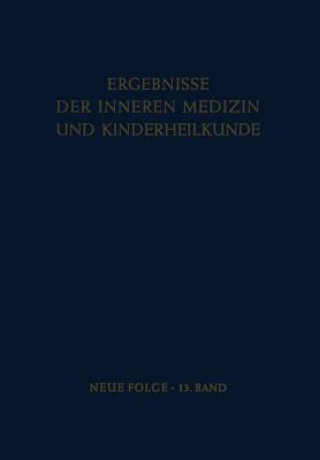 Kniha Ergebnisse Der Inneren Medizin Und Kinderheilkunde Ludwig Heilmeyer