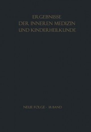 Książka Ergebnisse Der Inneren Medizin Und Kinderheilkunde L. Heilmeyer