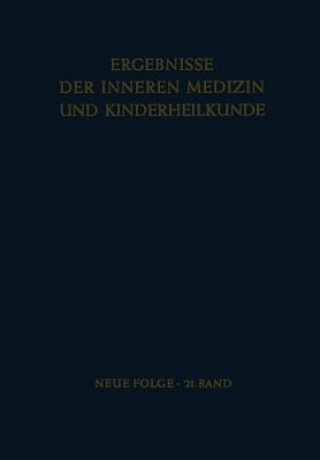 Kniha Ergebnisse Der Inneren Medizin Und Kinderheilkunde Ludwig Heilmeyer