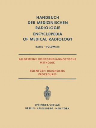 Kniha Allgemeine Rontgendiagnostische Methodik Roentgen Diagnostic Procedures H. Vieten